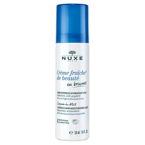 NUXE CREME FRAICHE de Beauté en Brume 50ml - Soin Express Hydratant 24H