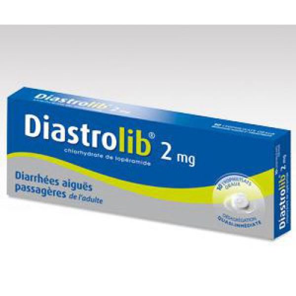Diastrolib 2 mg, lyophilisat oral - Boite de 10