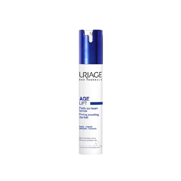 URIAGE AGE LIFT Fluide Jour Lissant Fermeté 40ml - Anti-âge, Rides, Ridules, Anti-Brillance - Toutes Peaux Normales à Mixtes