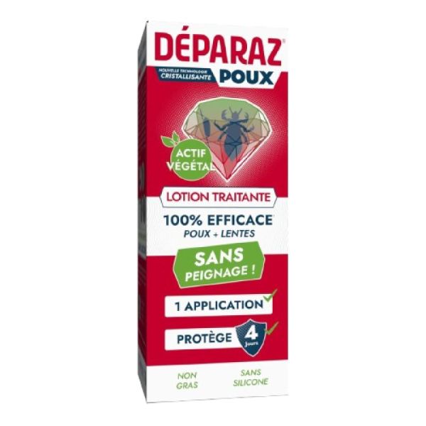 DEPARAZ PRO CRYSTAL 100ml Lotion Express Anti Poux, Anti Lentes - Tue par Cristallisation