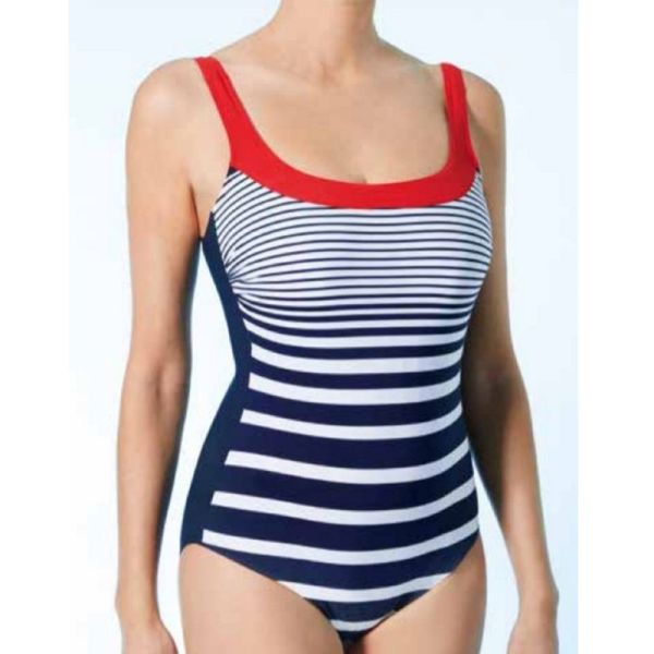 SILIMA NEWPORT - Maillot de Bain NEWPORT 1 Pièce - Avec 2 Coques Souples et Poches Creuses