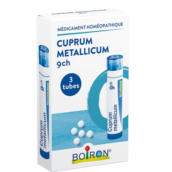 Cuprum metallicum 9CH, Pack 3 Tubes - Boiron