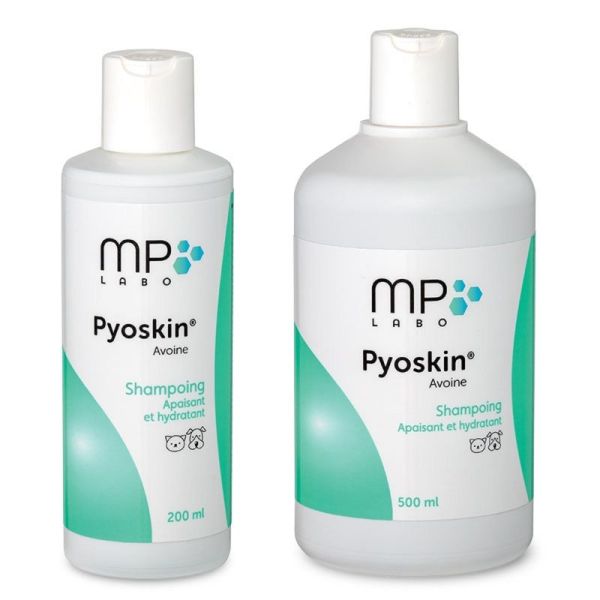 PYOSKIN AVOINE 200ml - Shampooing Apaisant et Hydratant - Chat, Chien