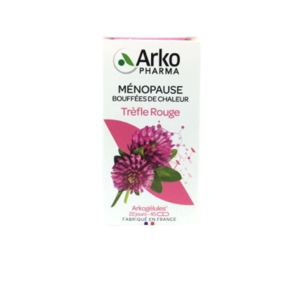 ARKOGELULES Trèfle Rouge - Bte/45 - Ménopause, Bouffées de Chaleur