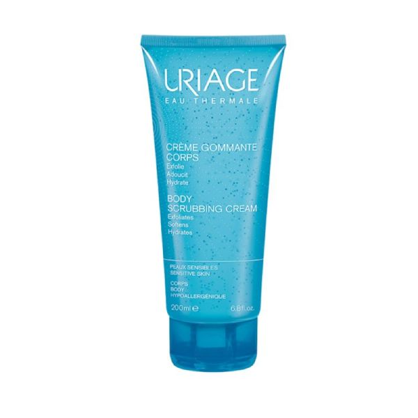 URIAGE Crème Gommante Corps 200ml - Soin Corporel pour Peaux Sensibles ...