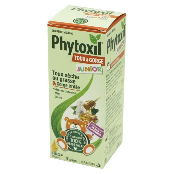 PHYTOXIL GORGE ET TOUX - Gorge Irritée et Toux Sèche Spray 20ml - Dès 2 Ans  - 3664798034639