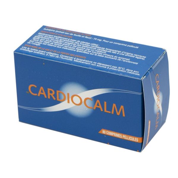 Cardiocalm 100mg, 80 comprimés pelliculés - Grand modèle