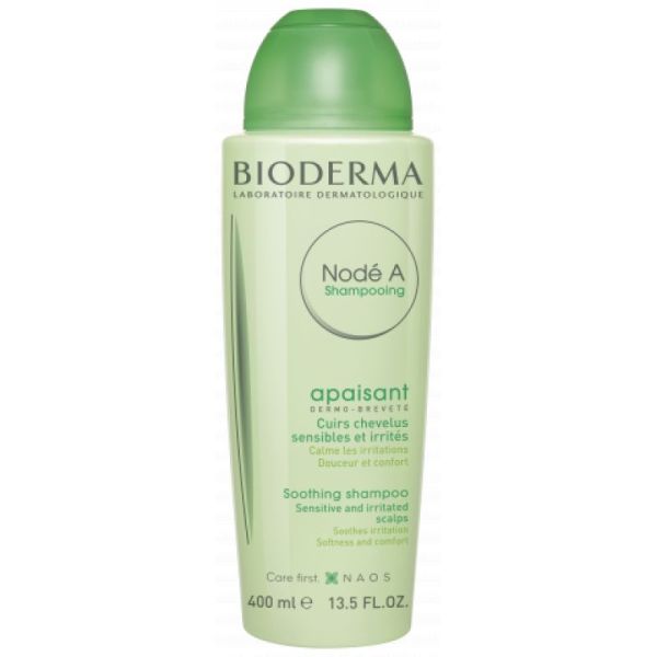 BIODERMA Nodé A 400ml Shampooing Apaisant - Cuirs Chevelus Sensibles et Irrités - Fl/400ml