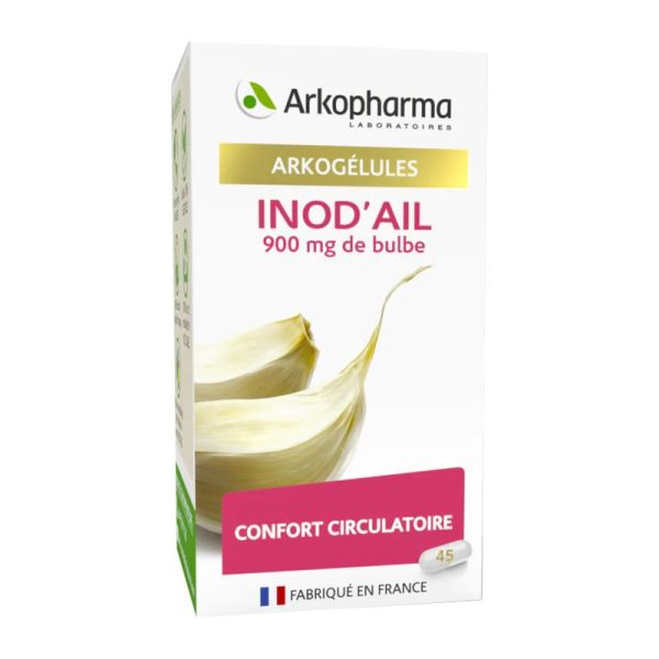 ARKOGELULES Inod'Ail 900mg de Bulbe - Bte/45 - Confort Circulatoire