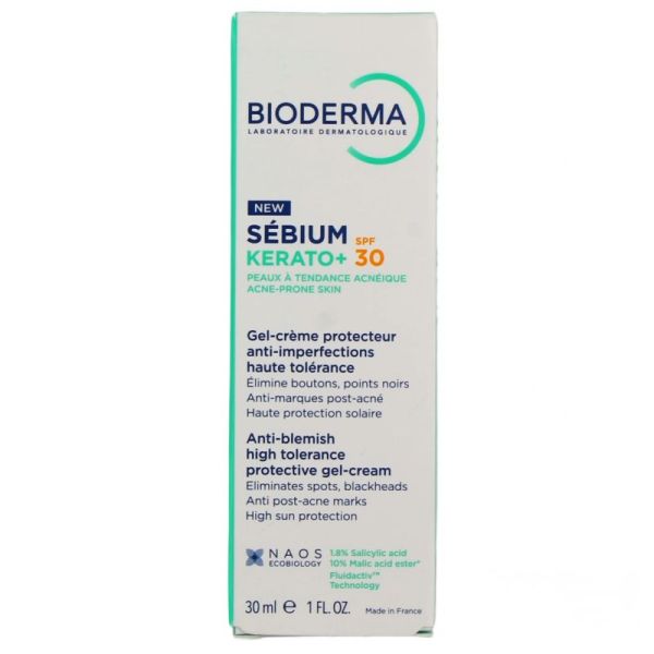 BIODERMA - Sébium Kerato+ SPF30
