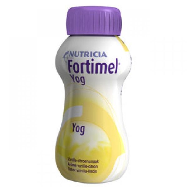 FORTIMEL YOG Vanille Citron HE - Aliment Diététique Hyper Energétique Normoprotidique - Dénutrition