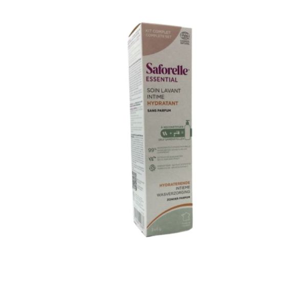 SAFORELLE - Essential soin lavant intime hydratant - Kit de démarrage - 2 x 6g - 3700399102787