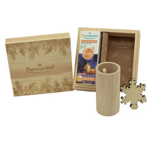 PURESSENTIEL Coffret Diffuseur Capillarité Noël 2022 - 3 Produits