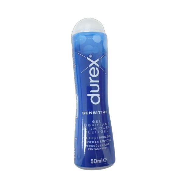 DUREX PLAY Sensitive Gel Lubrifiant - Gel Lubrifiant Plaisir Extra Douceur Compatible avec les Préve