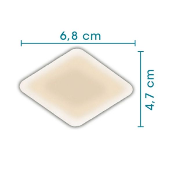 COMPEED 5 Pansements Oignons Moyen Format 4.7 x 6.8cm - Technologie Hydrocolloïde