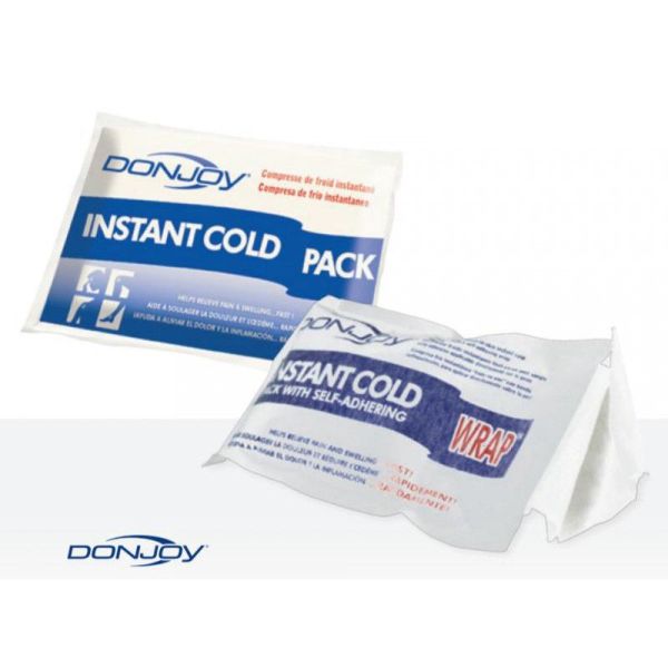 DONJOY Pack de Froid Instantané à Strap 21 x 14 cm - Evite la Formation d' Oedéme et Diminue l' Impo