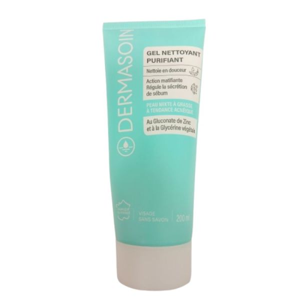 PHARMACTIV / DERMASOIN - Gel nettoyant purifiant - Tbe/200 ML