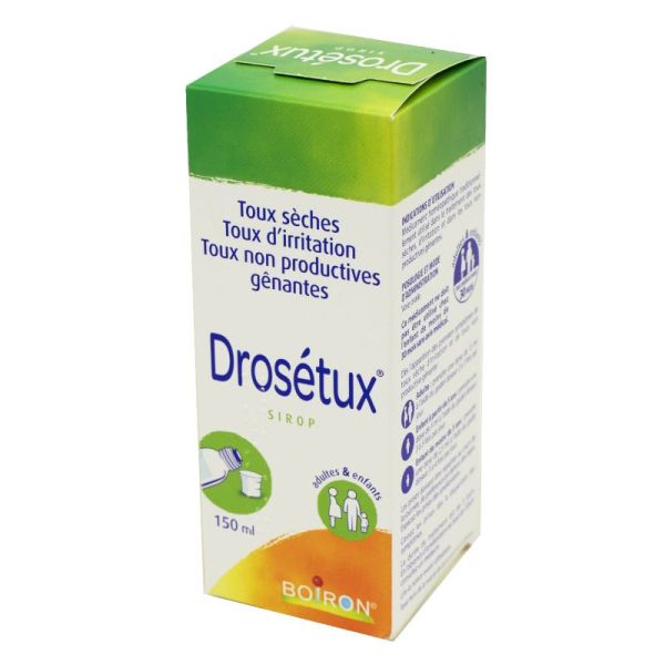 DROSETUX®, Médicament homéopathique pour Traitement de la toux sèche et de  la toux d'irritation