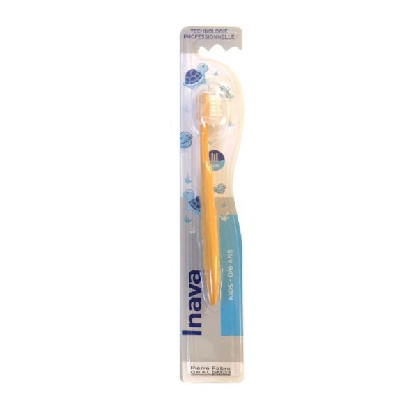 INAVA KIDS Brosse à Dents 0 à 6 ans - Brossage et Soins - Brins Souples 15/100 - B/1