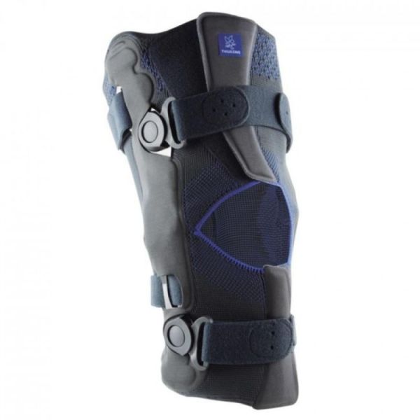 THUASNE Genu Ligaflex Ouverte Courte 30cm - Genouillère Ligamentaire Entorse Moyenne, Lésion LCA LLI