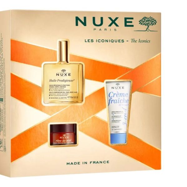 NUXE Coffret 2023 Les Iconiques - 3 Produits Visage