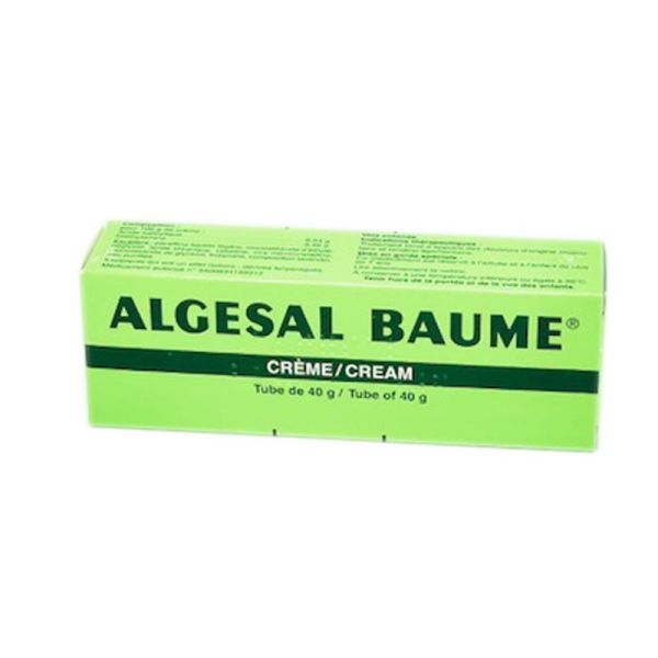 Algesal Baume Crème - Tube de 40 g