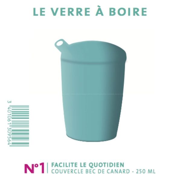 MARVEL Le Verre à Boire 250ml - Avec Couvercle et Bec de Canard