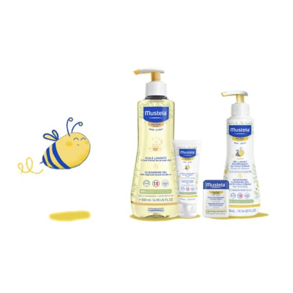 MUSTELA Crème nourrissante bébé à la cire d'abeille peaux sèches 40ml pas  cher 