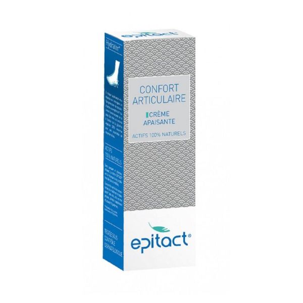 EPITACT Crème Confort Articulaire - Crème Apaisante aux HE - Pieds Sensibles, Hallux Valgus - T/75ml