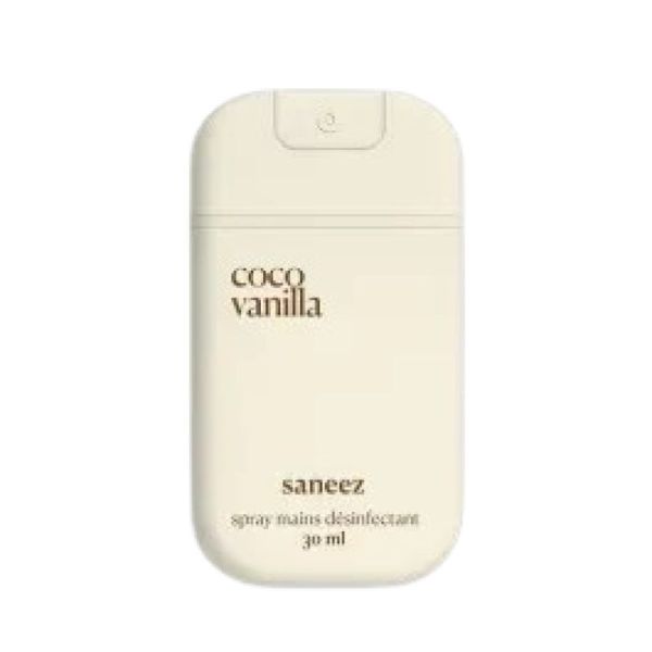 Saneez coco vanille spray mains désinfectant 30ml
