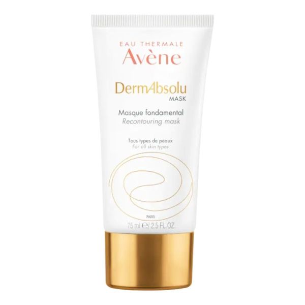 AVENE DermAbsolu Masque Fondamental 75ml - Relâchement Cutané, Perte de Densité, Toutes Peaux