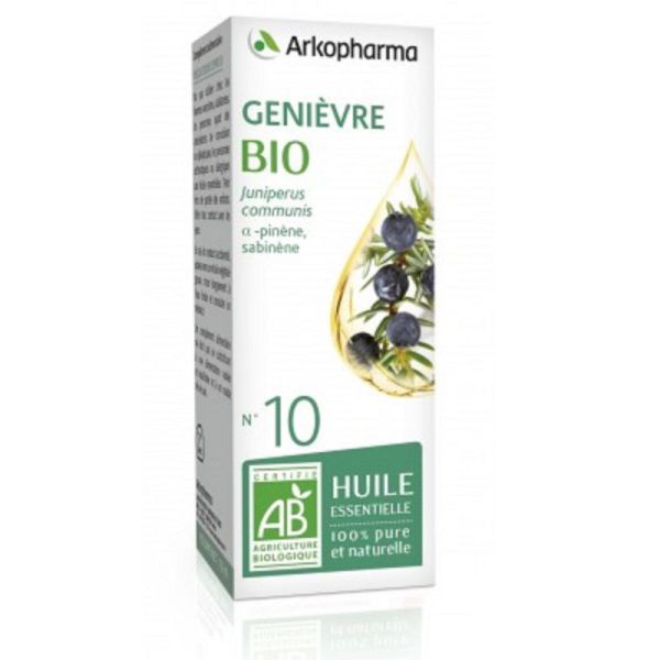 ARKOESSENTIEL BIO Genièvre n°10 - Fl/5ml - Huile Essentielle 100% Pure et Naturelle