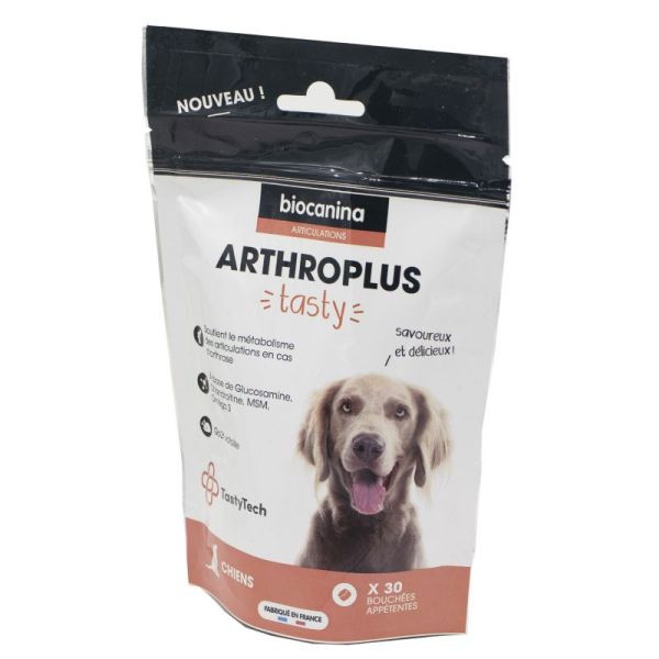 BIOCANINA ARTICULATIONS Arthroplus Tasty Chiens 30 Bouchées Appétentes