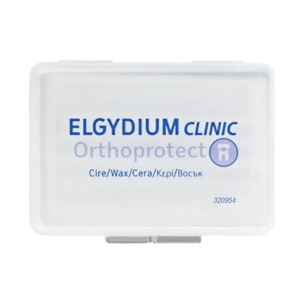 ELGYDIUM CLINIC Orthoprotect 7 Bandes de Cire Orthodontique - Protection contre les Blessures des Bagues Orthodontiques