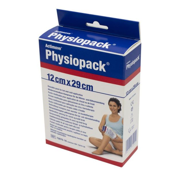 ACTIMOVE PHYSIOPACK 12 x 29 cm - Poche Réutilisable pour Cryothérapie ou Thermothérapie