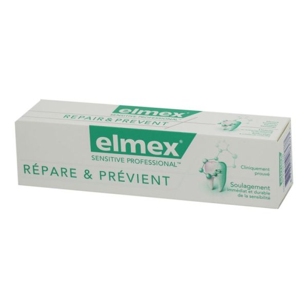 ELMEX SENSITIVE PROFESSIONAL Répare et Prévient - 75 ml