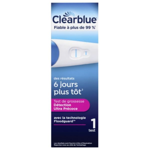 CLEARBLUE EARLY Test de Grossesse Détection Précoce - Résultats 6 Jours Avant la Date de Retard des