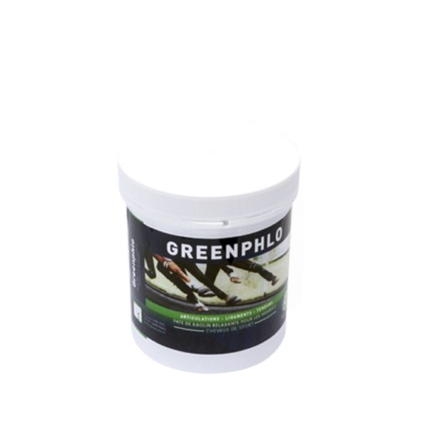 GREENPHLO 500ml - Pâte de Kaolin pour Membres (Articulations, Ligaments, Tendons) du Cheval de Sport