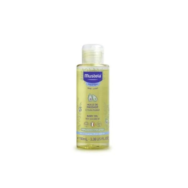 MUSTELA PEAU NORMALE Huile de Massage 100ml - Corps - A l' Huile d' Avocat Bio