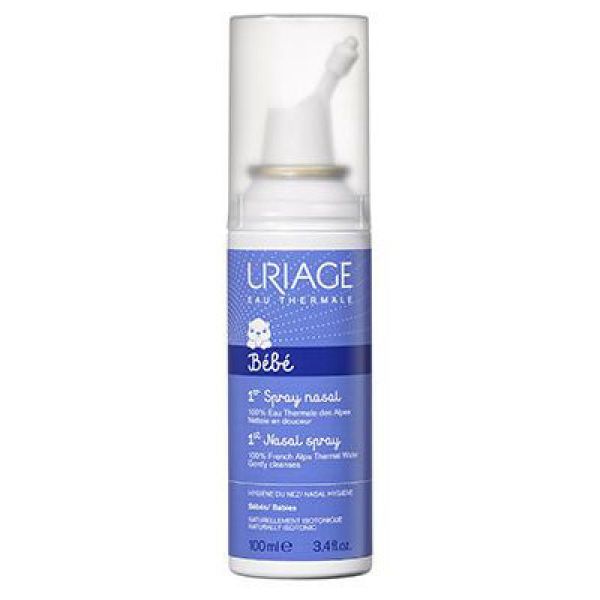 Uriage Bebe 1er Spray Nasal 100ml Spray Isotonique Anti Mucosites Lavage Du Nez