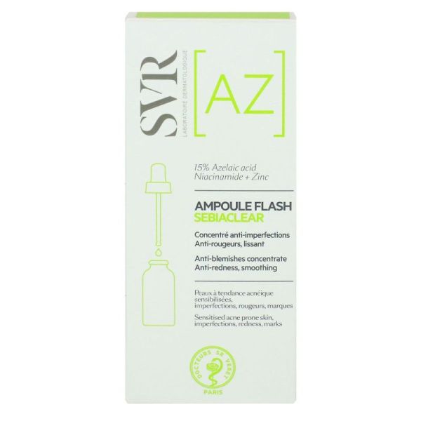 SVR Sebiaclear anti-imperfection ampoule Flash 30ml