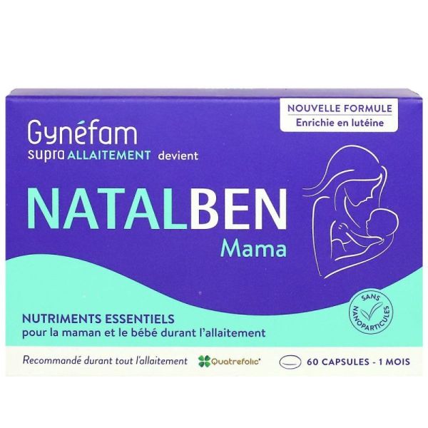 Natalben (gynéfam)  Mama 60 capsules