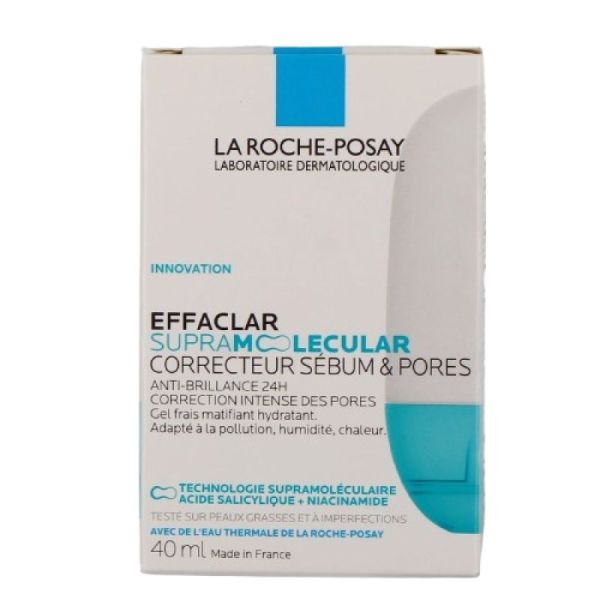 EFFACLAR - supramolecular - correcteur sebum & pores - 40 ml