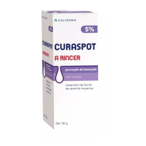 Curaspot à rincer 5 %, gel - Tube 100g