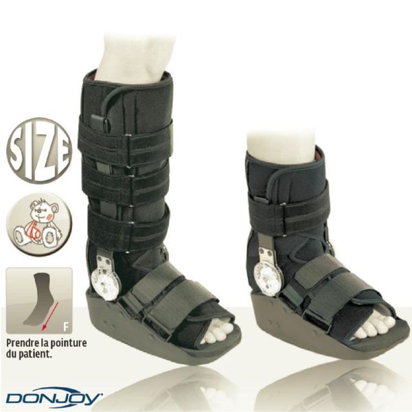 DONJOY Maxtrax Rom Longue - Botte d' Immobilisation Articulée Bilatérale, Entorse, Fracture, Tendon