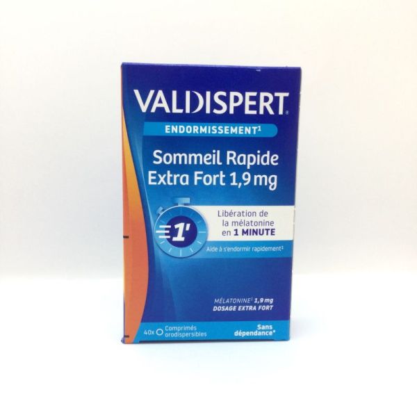 VÉMÉDIA - VALDISPERT Endormissement, Sommeil Rapide Extra Fort 1,9mg - Bte/40 , 3614810005383