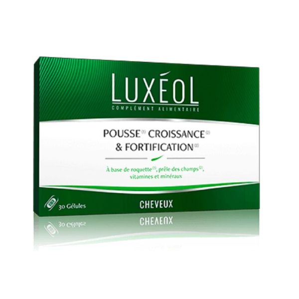 LUXEOL CHEVEUX Pousse, Croissance et Fortification 30 Gélules