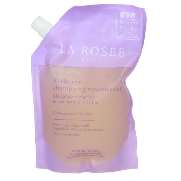 La Rosée recharge shampoing nourrissant 400ml