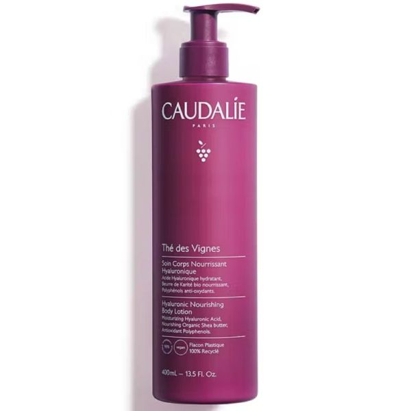 CAUDALIE Thé des Vignes Soin Corps Nourrissant Hyaluronique 400ml - Peau Normale