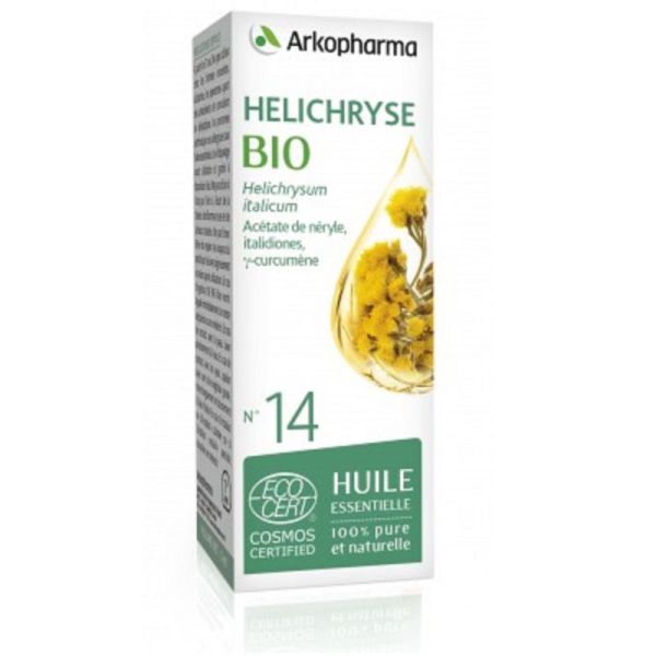 ARKOESSENTIEL BIO Hélichryse n°14 - Fl/5ml - Huile Essentielle 100% Pure et Naturelle